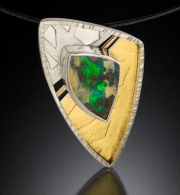 Boulder-opal-brooch